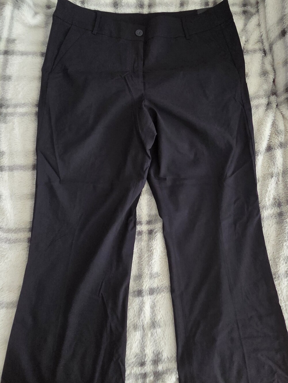 Lane Bryant The Lena Black Boot Cut Dress Pants NWT